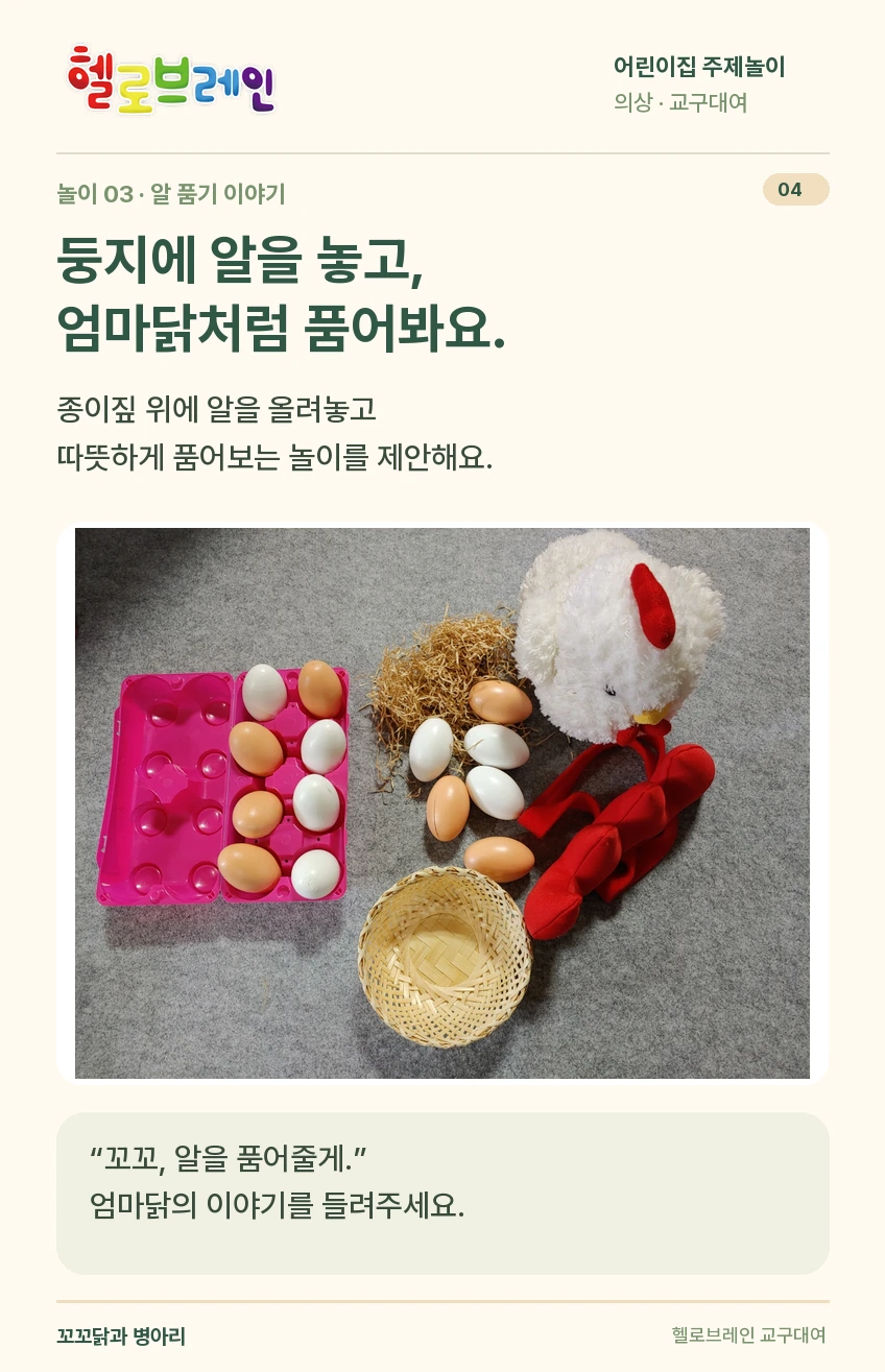 꼬꼬닭과 병아리 상세 안내 4